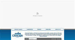 Desktop Screenshot of cityscaperealty.net